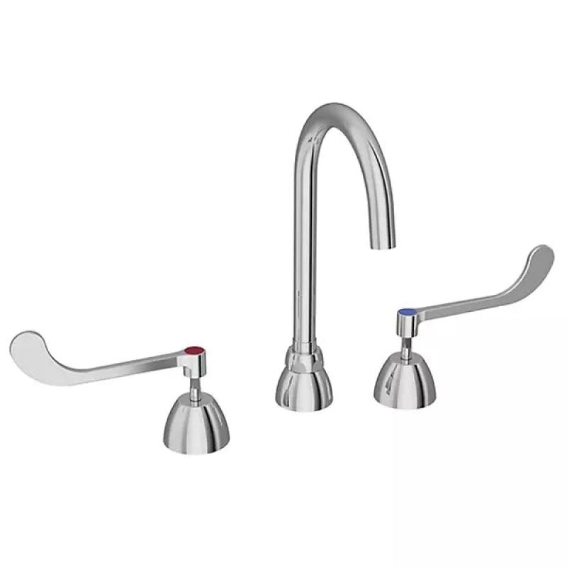 Chrome Deck Mount Kitchen Faucet