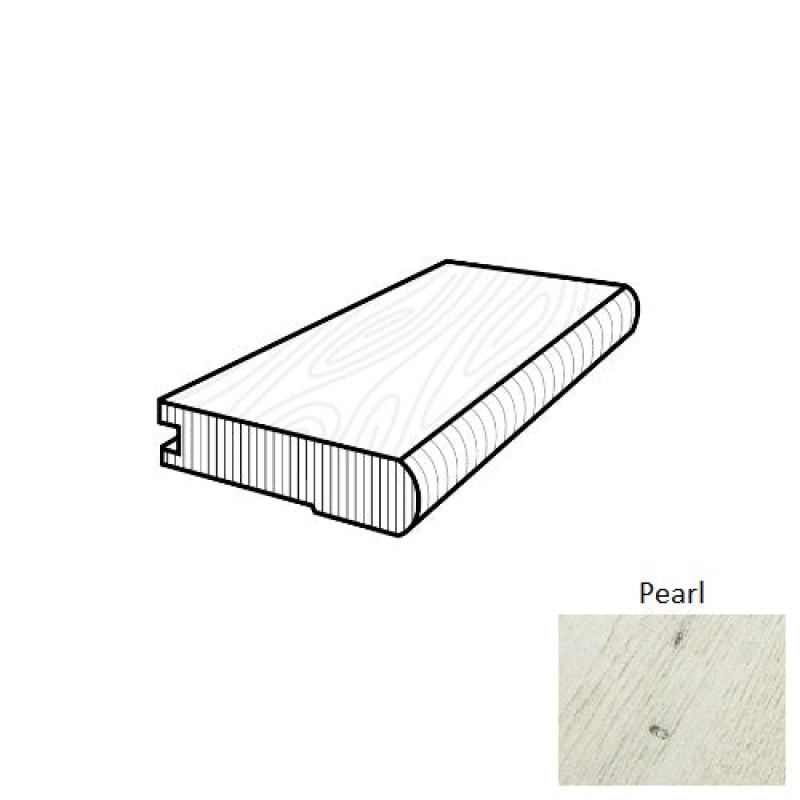 Pearl Hardwood Flush Stair Nose