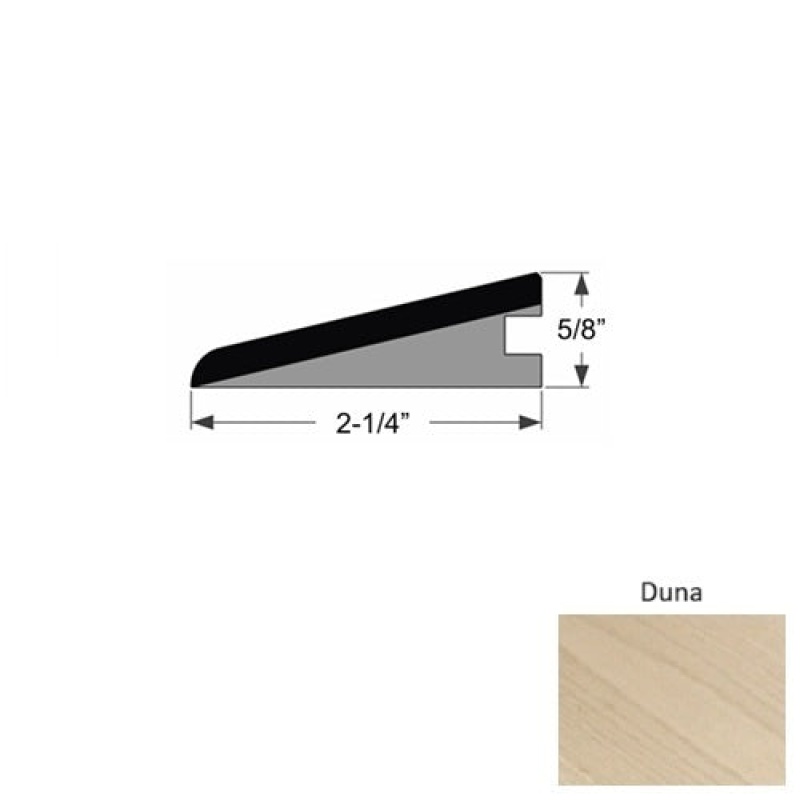 Premio Duna Hardwood Moulding / Trim Ramp Reducer