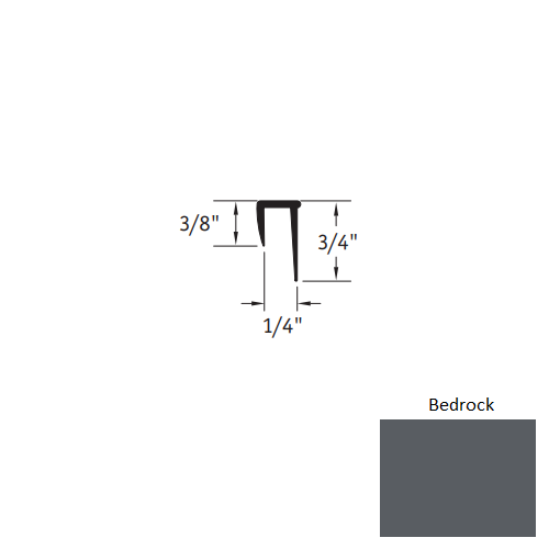 Johnsonite Bedrock Vinyl Moulding Trim