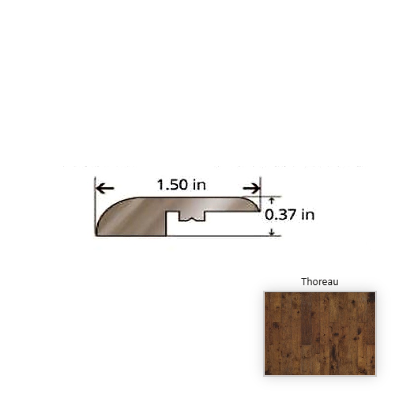 Novella Hickory Thoreau 84.25" Reducer