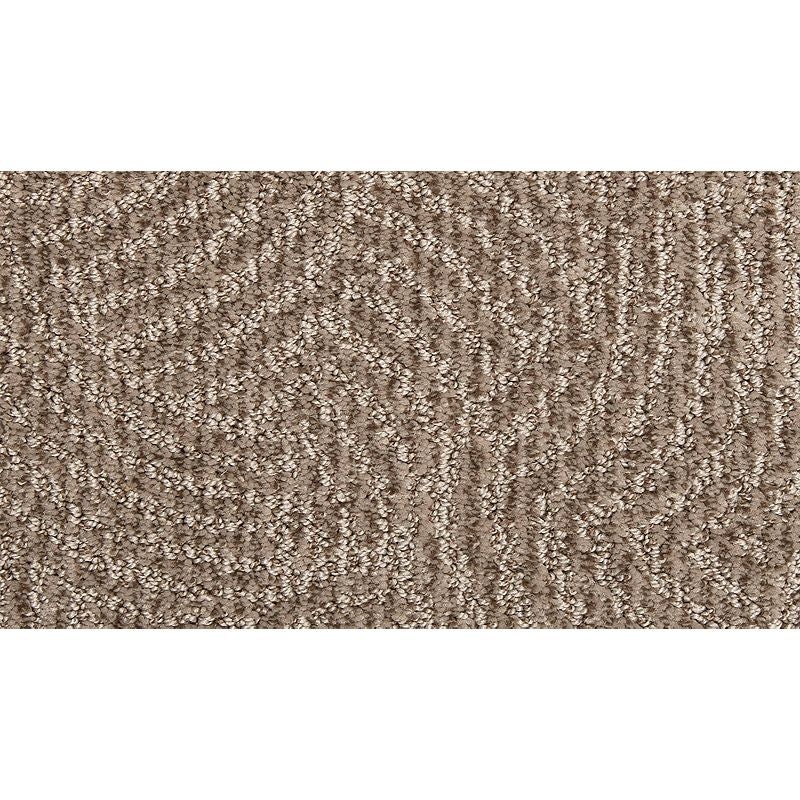 Zen Retreat Mushroom Polyester Carpet - Pattern
