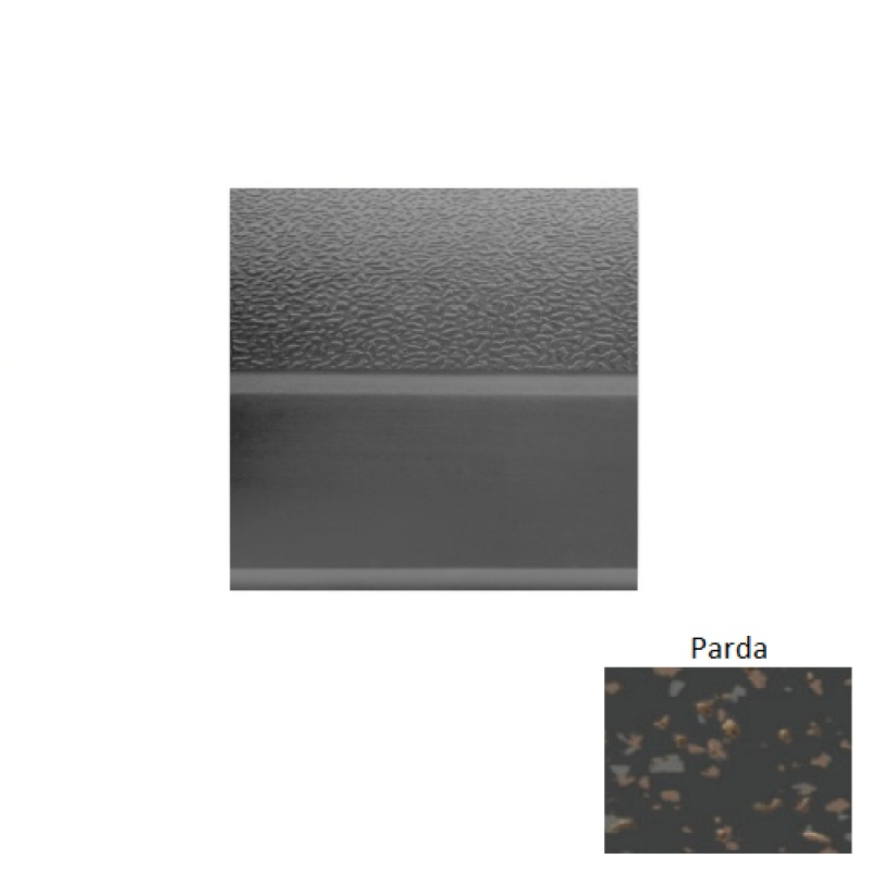 Renew Fiesta 93 Parda Rubber (Sq) Stair Tread - Textured