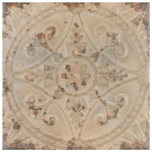 Saja Blanco Ceramic Tile - Glossy - 13" X 13"
