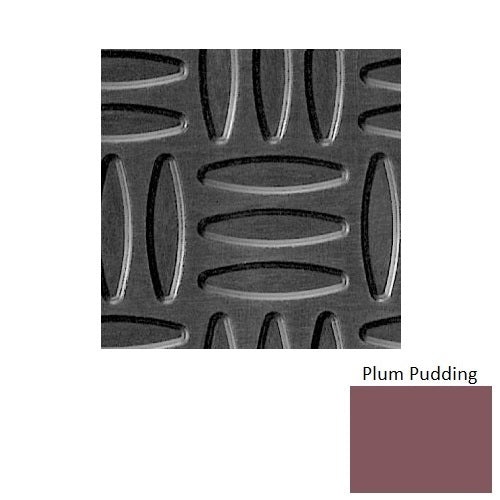 Flextones Plum Pudding Textured Rubber Tile 18" x 18"