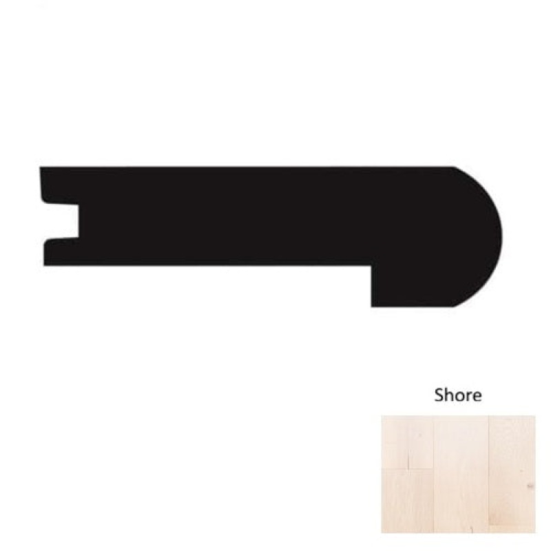 Designer Shore Hardwood 94" Flush Stair Nose