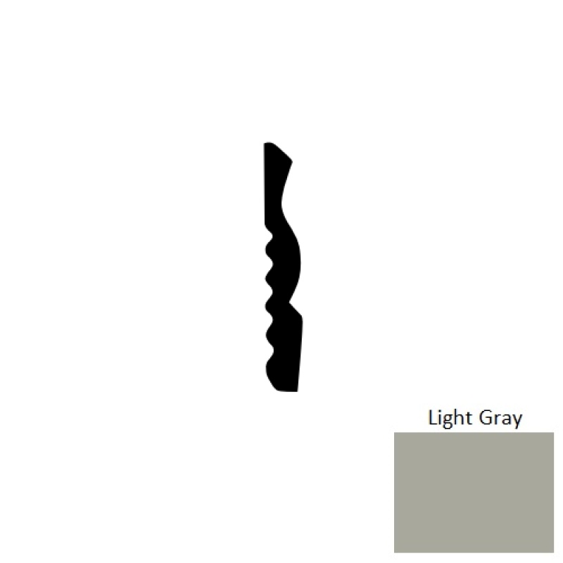 Light Gray Harmony SC Rubber Wall Base