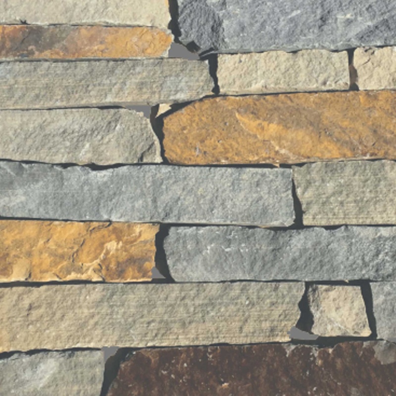 Mocha Ledge Sandstone Thin Veneer Flat