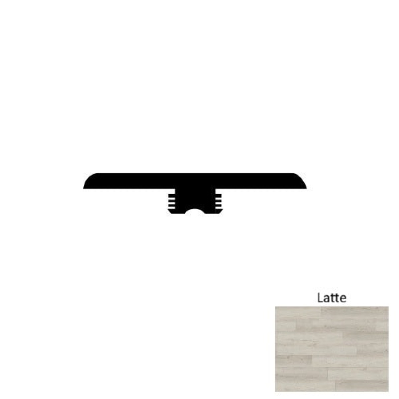 Evolux Apres Tm Latte Luxury Vinyl Moulding / Trim - 1 3/4" X 5/16" - 94" T Molding - Embossed
