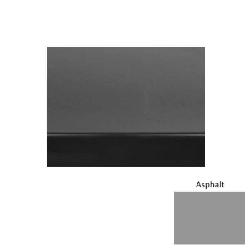 Solid 71 Asphalt Light Duty With One 2 Inch Strips Rubber (Rd) With Safety Yellow Abrasive Strip Stair Tread - Smooth
