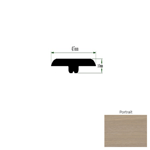 Genesis Silhouette Portrait 94" Matte T Molding