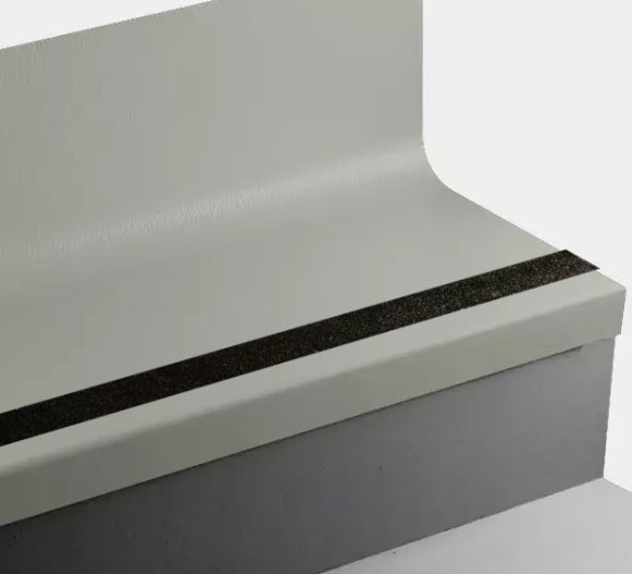 Johnsonite Glenhaven Hammered Rubber Stair Tread