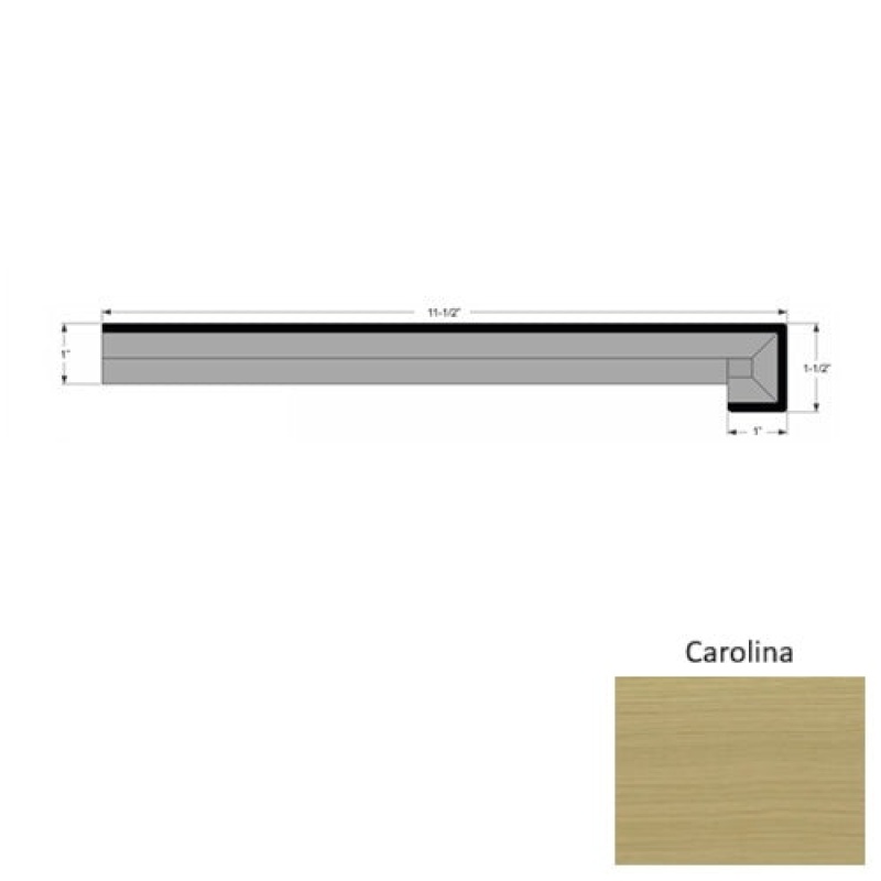 Regent Eleanor Hardwood Moulding / Trim - 11 1/2" X 96" Stair Tread - Urethane