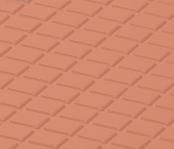 Johnsonite Tangerine Tango Diamond Solid Color Rubber Tile