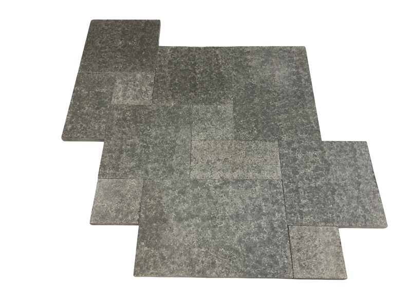 Basalt Dark Basalt Paver Versailles Pattern