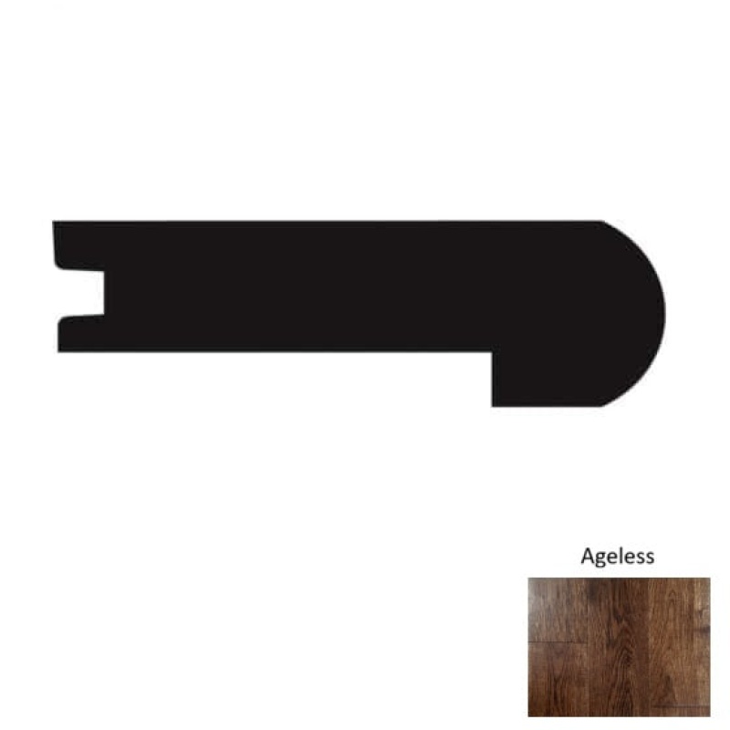 Cornerstone Ageless Hardwood Moulding / Trim - 94" Flush Stair Nose - Hand Scraped