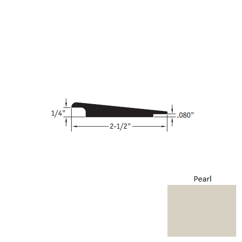 Johnsonite Pearl Vinyl Moulding / Trim