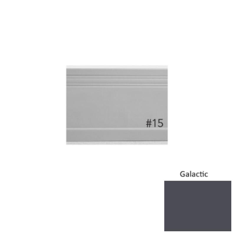 Pinnacle Plus #15 Impluse Black Rubber Coil Wall Base - 5 1/4" X 60 Ft