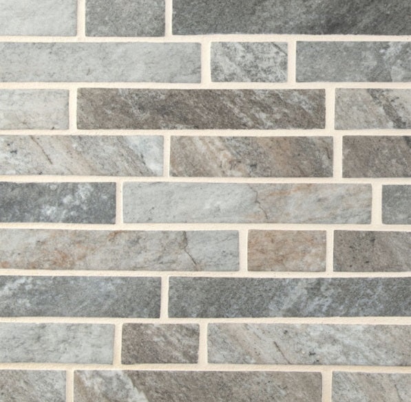 Stonella Interlocking Glass Mosaic - Linear - Glossy