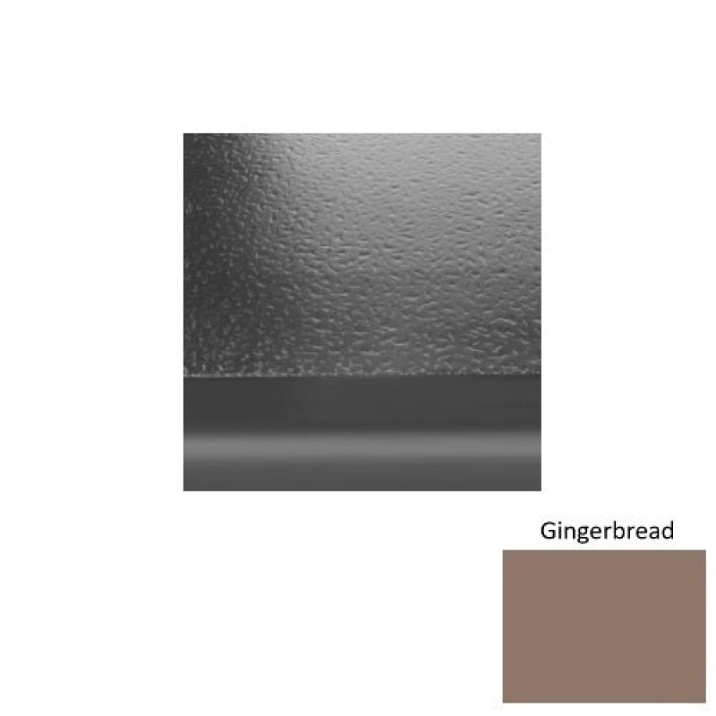 Roppe Solid Gingerbread Rubber Stair Tread with Kevlar