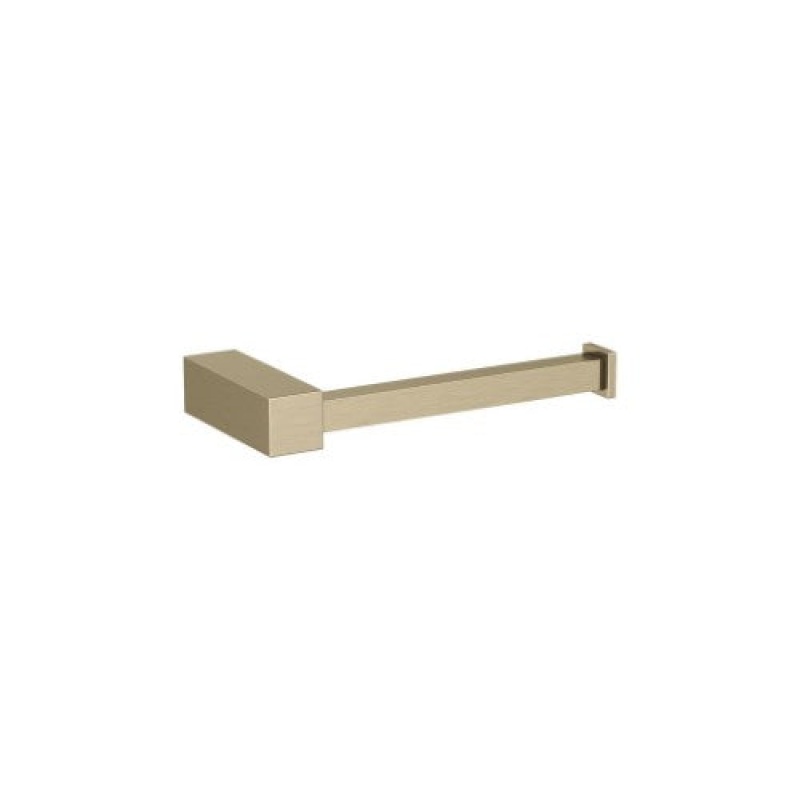 Monument Zinc & Stainless Steel Single Post Toilet Paper Holder - Golden Champagne - Single Post