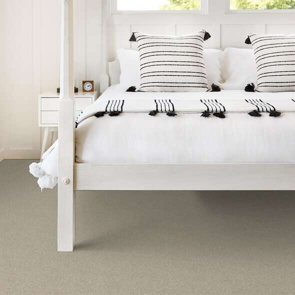 Soft Shades My Choice Iii French Linen Nylon Carpet - Textured