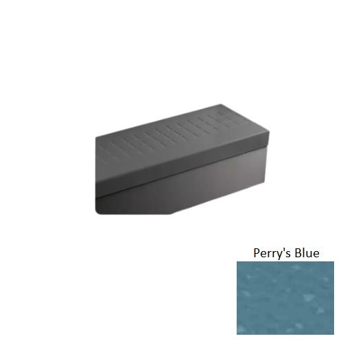Johnsonite Perry's Blue Raised Square Rubber Stair Tread