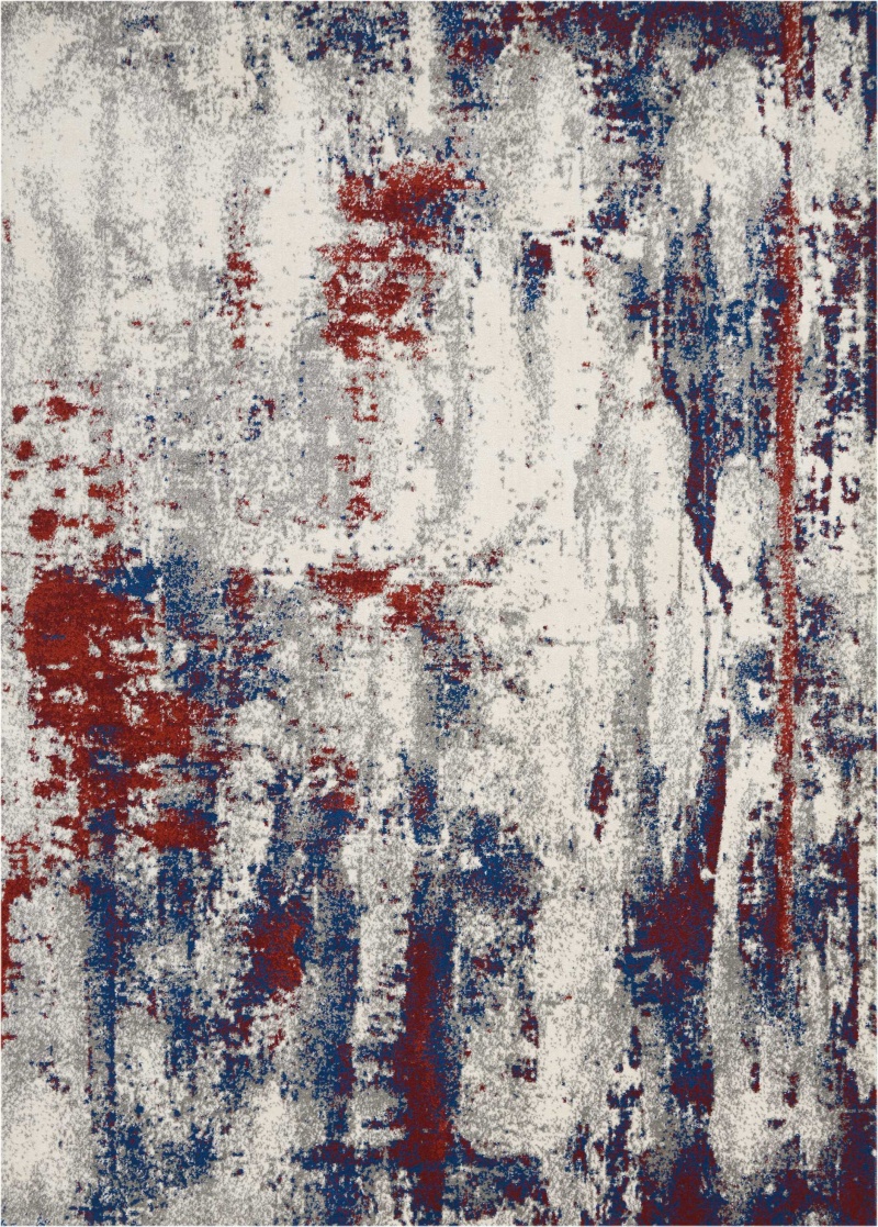 Maxell Multicolor Mae15 Polyester Modern Area Rug