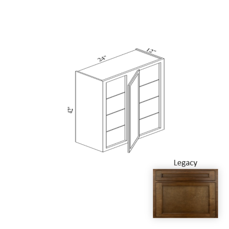 Legacy Wood Kitchen Corner Blind Base Cabinet