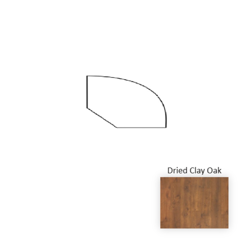 Naturetek Plus Colossia Xxl Dried Clay Oak Quarter Round