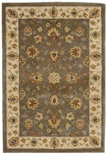 Nourison 2000 Olive Wool Blend Traditional Area Rug