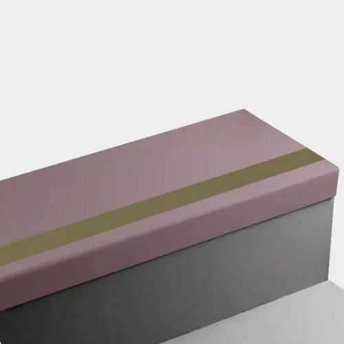 Misted Plum Hammered Rubber Angle Fit Stair Tread