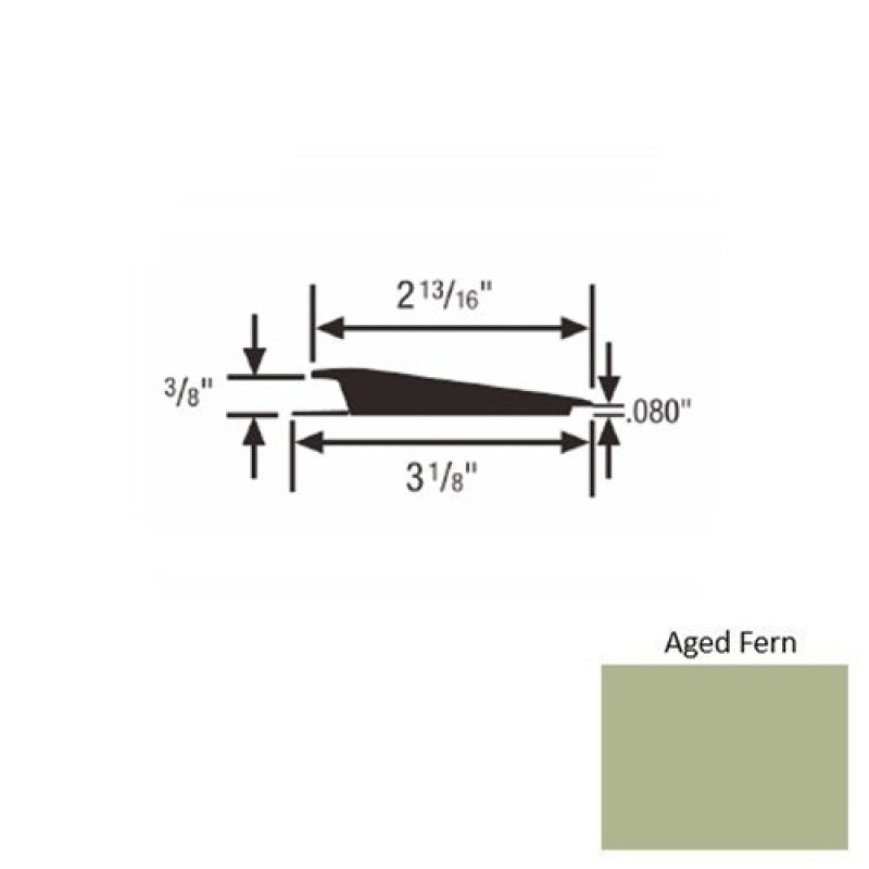 Solid 66 Aged Fern Rubber Rolling Traffic Transition