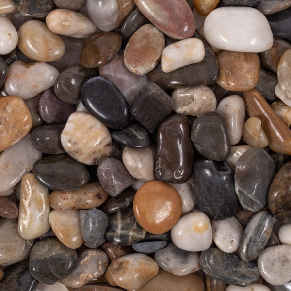 Mixed Small Marble Loose Pebble - Ultra Polished - Random Sizes