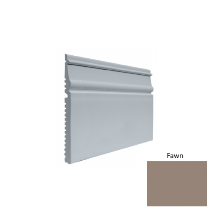 Contours #55 Nobility Fawn Rubber Profiled Wall Base - Satin - 5 1/2" X 8 Ft