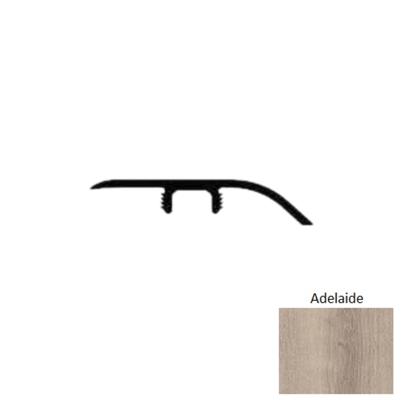 Lamdura Visions Adelaide Laminate Wood Moulding / Trim - 94" Reducer - Embossed