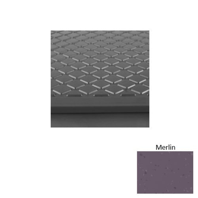 Symmetry 31 Merlin Diamond Rubber (Rd) Stair Tread With Dupont Kevlar - Textured