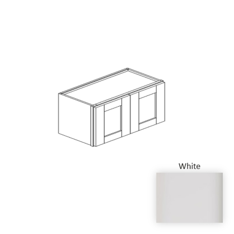 White Wood Kitchen Wall Cabinet