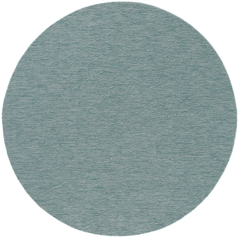 Washable Solutions Wsl01 Aqua Modern Area Rug