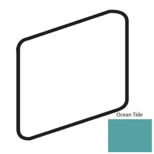 Unglazed Mosaics Ocean Tide Porcelain Floor & Wall Trim - 2" X 2" Bullnose Outcorner