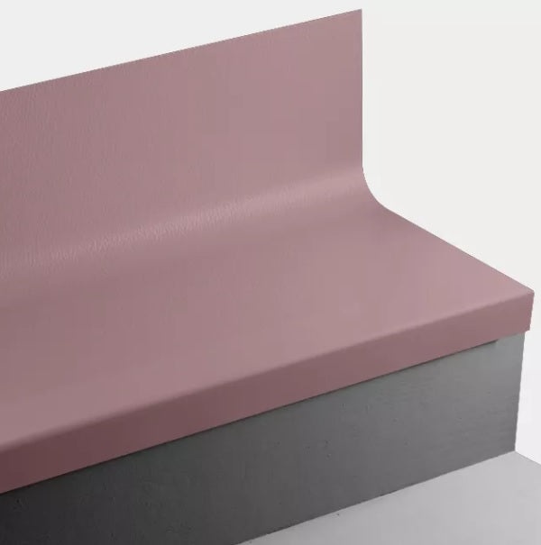 Johnsonite Salsa Hammered Rubber Stair Tread With Riser
