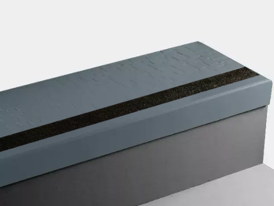 Johnsonite Windsor Blue Cubis Rubber Stair Tread