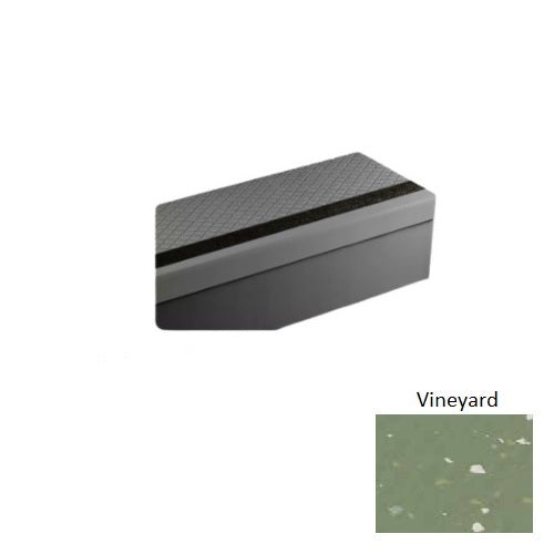 Johnsonite Vineyard Diamond Rubber Stair Tread Trim