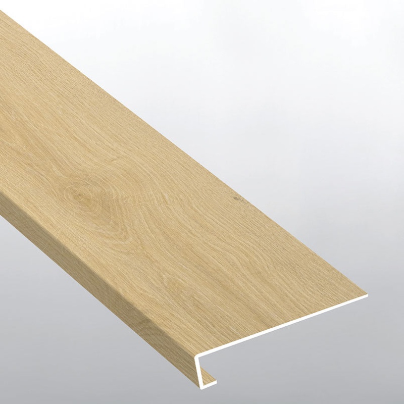 Laurel Tranquilla Luxury Vinyl Moulding / Trim - 12" X 47.25" Stair Tread Eased Edge Wrapped - Low Gloss