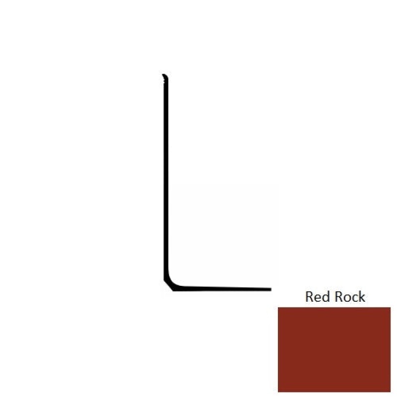 Health Design Base Red Rock Rubber Wall Base 6" x 72" Coils