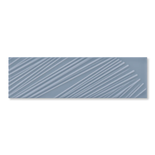 Nomad Sago Drift Ceramic Tile - Glossy - 3.5" X 12"