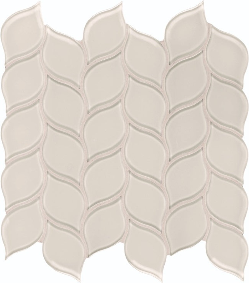 Aquatica Element Mist Glass Mosaic - Petal - Glossy