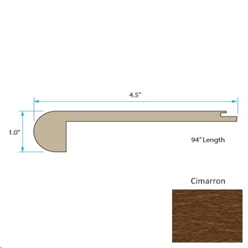 Sawatch Cimarron Luxury Vinyl Flush Stair Nose