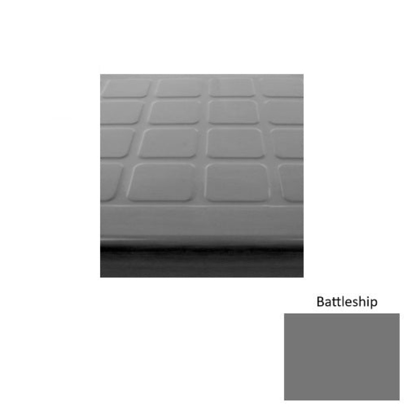 Solid 94 Battleship Rubber Stair Tread with Dupont Kevlar