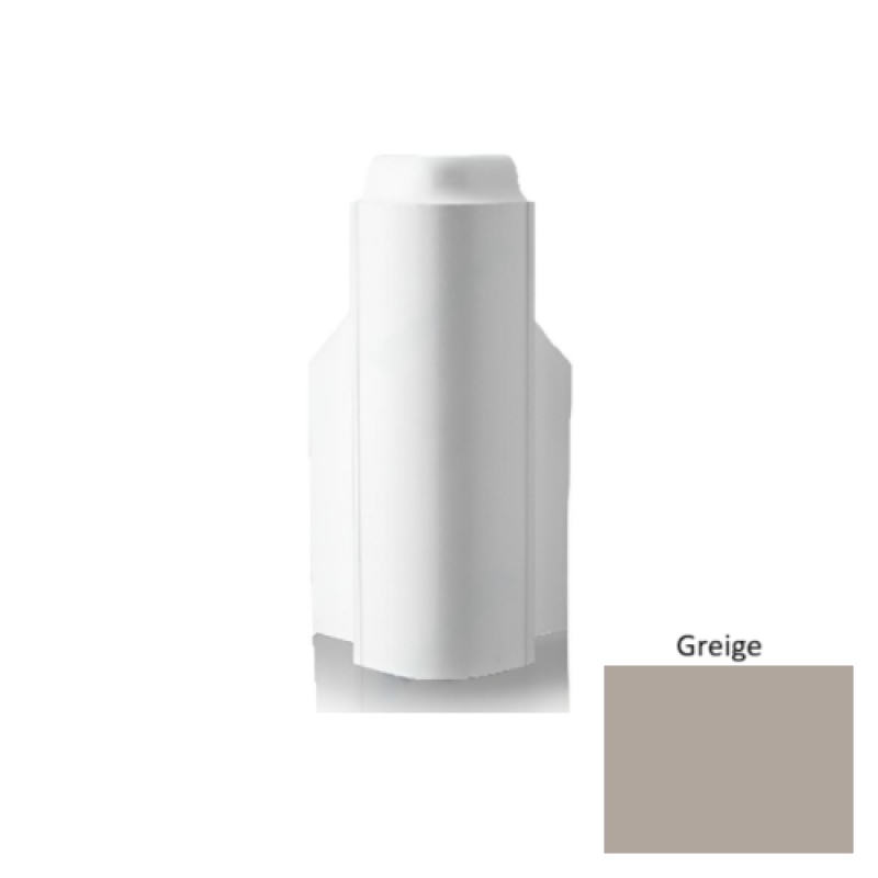 Pinnacle Greige Rubber Outside Corner Block